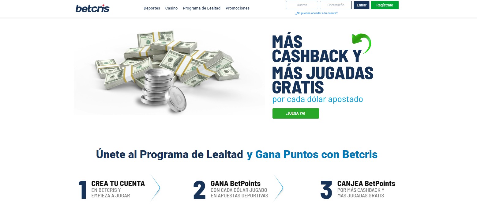 Betcris Panama Programa Vip