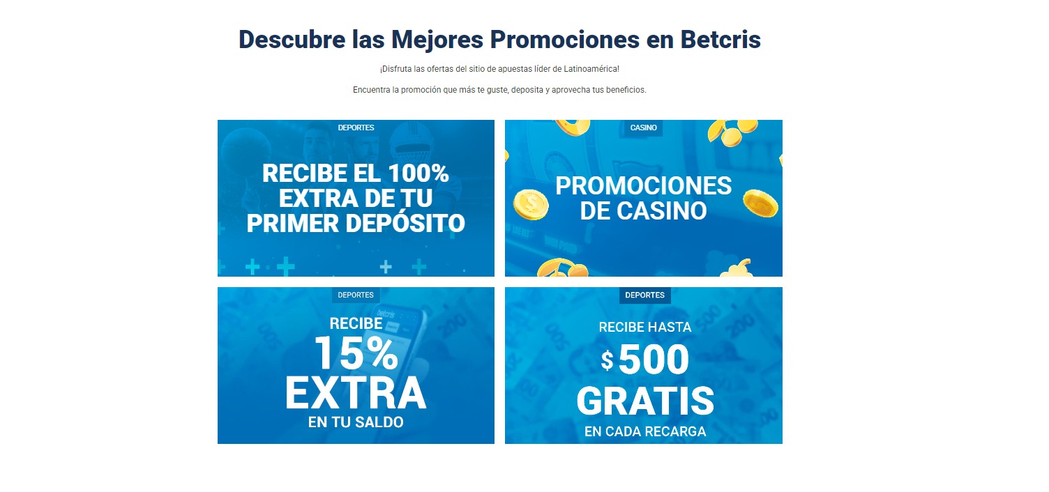 Betcris Panama Promociones