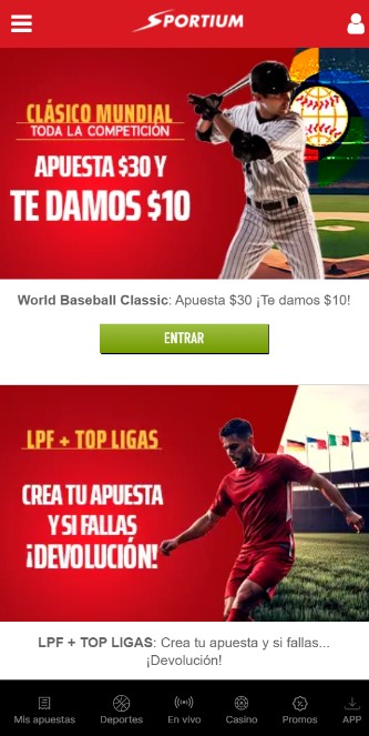 Sportium Promociones Deportes Panama