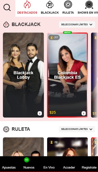 Betcha Panama Casino Blackjack