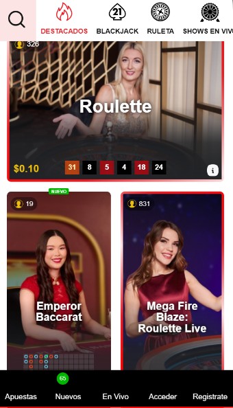 Betcha Panama Casino Ruleta