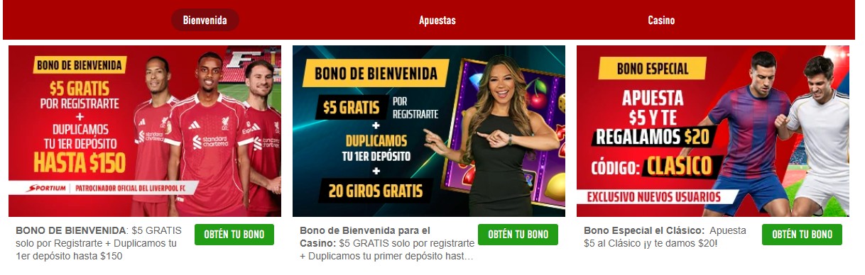 Sportium Panama Casino Promociones