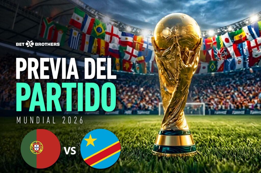 Duelo de fase de grupos entre Portugal vs Congo.
