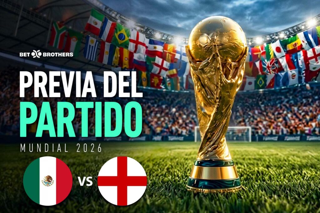Enfrentamiento de octavos de final entre México e Inglaterra.
