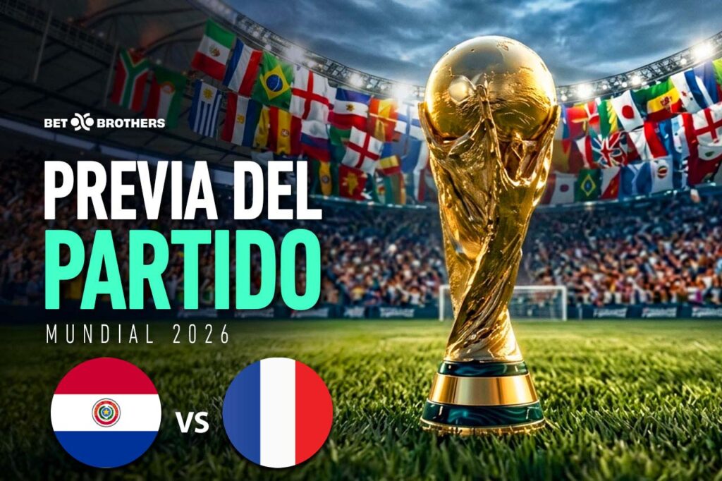 Enfrentamiento de octavos de final entre Paraguay y Francia.